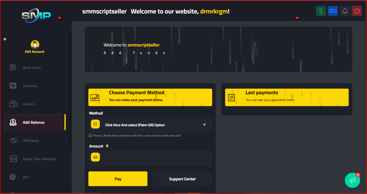 Smm Spayar Panel official Script - Image 3