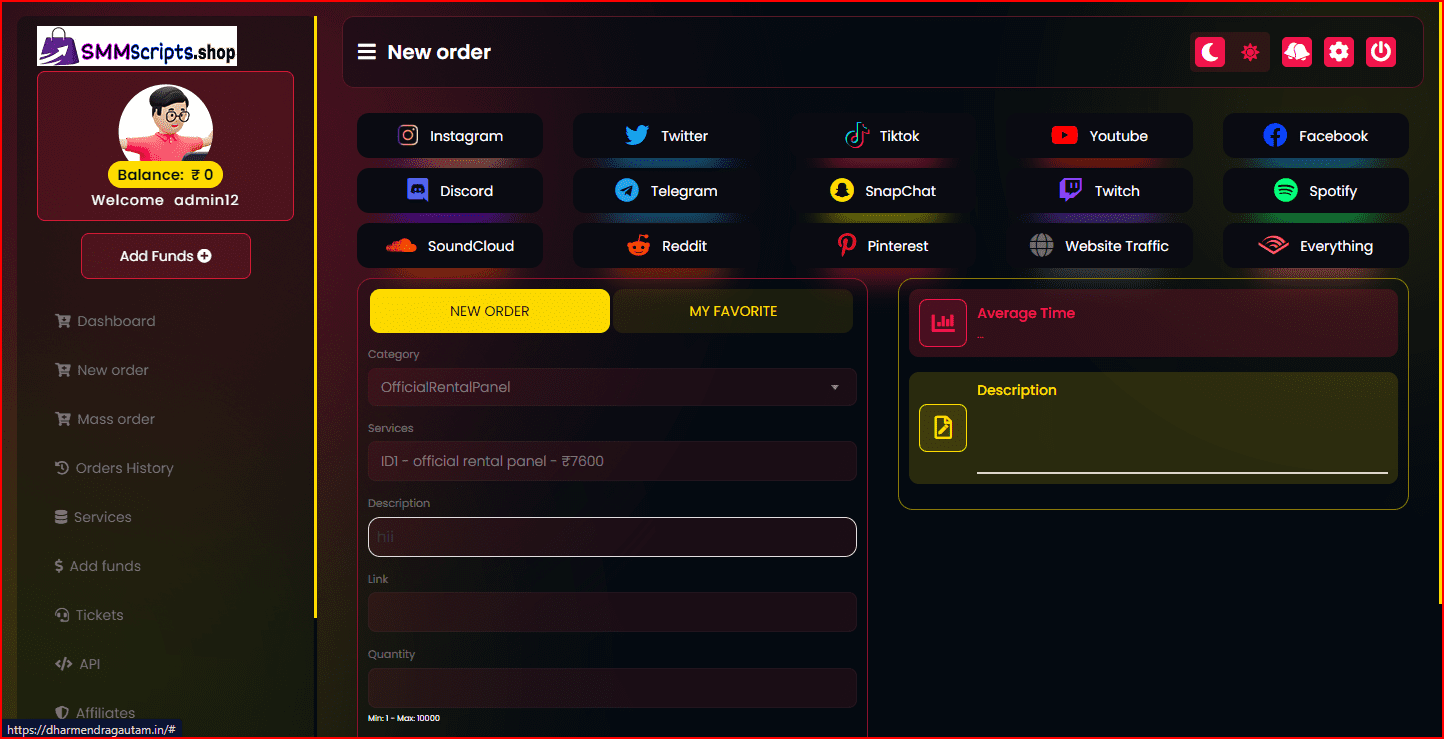 Redox SMM Panel Script | SMM Scripts - Image 2