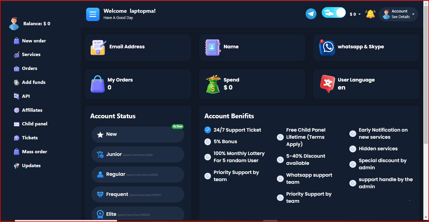 Snfollows official SMM Panel Script | SMM Scripts - Image 3