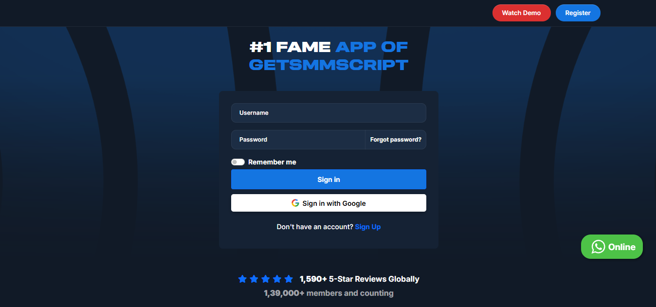 MyFame Smm Panel Script Download